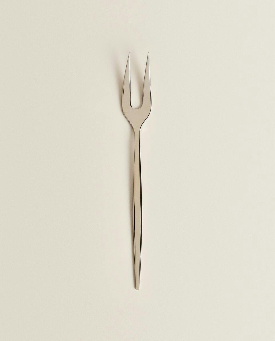 SERVING FORK WITH EXTRA-FINE HANDLE