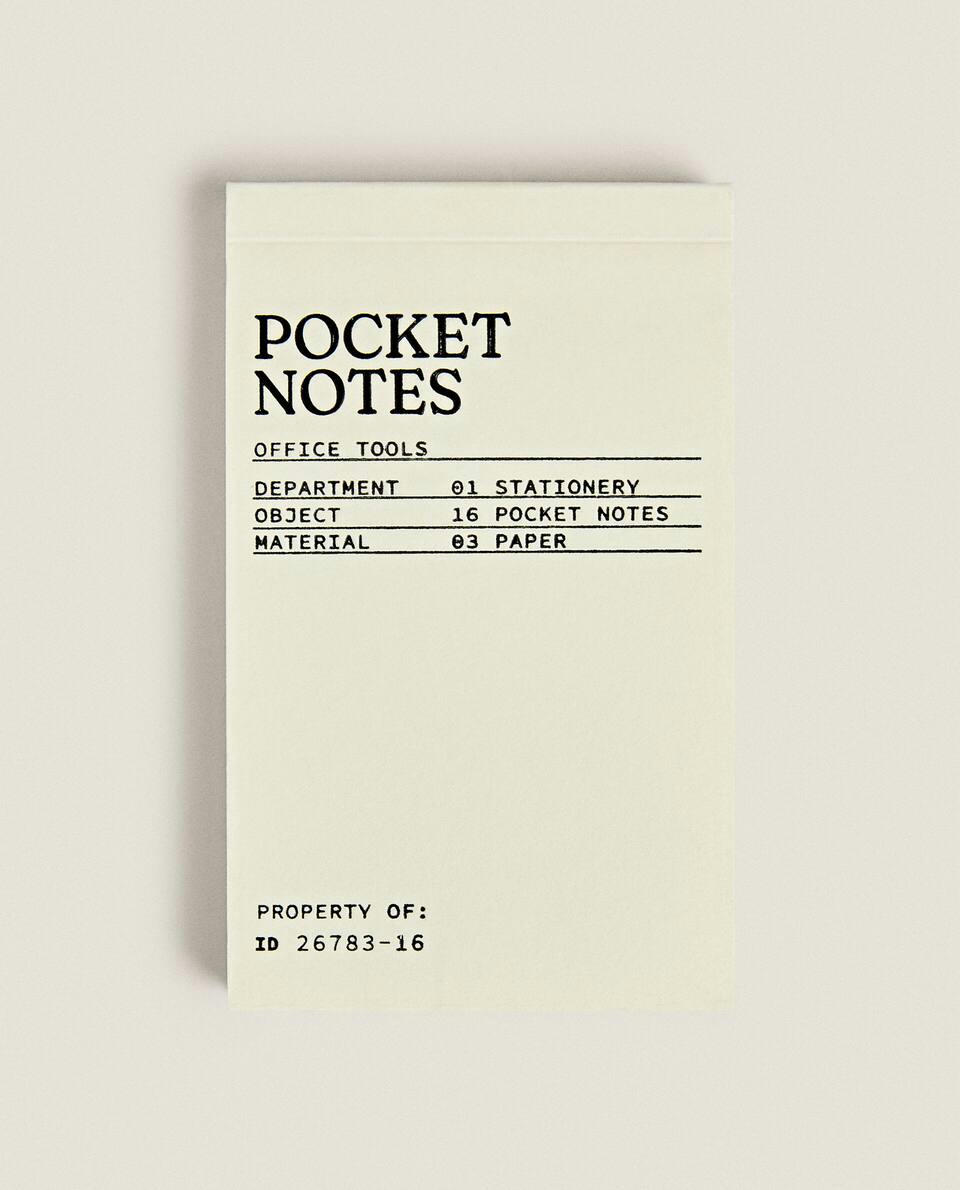 POCKET NOTEPAD