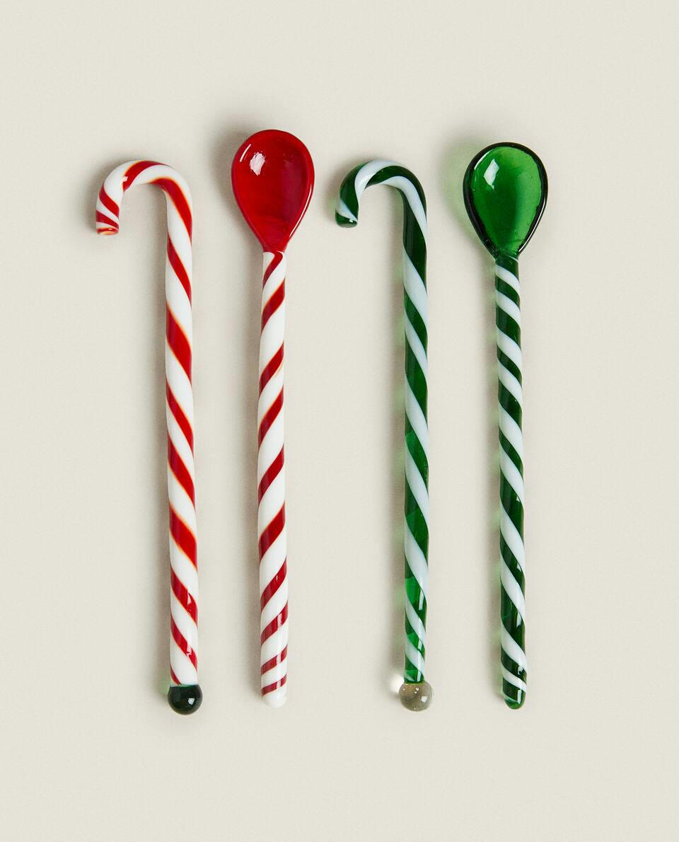 PACK OF CHRISTMAS  SERVING SPOONS (PACK OF 4)
