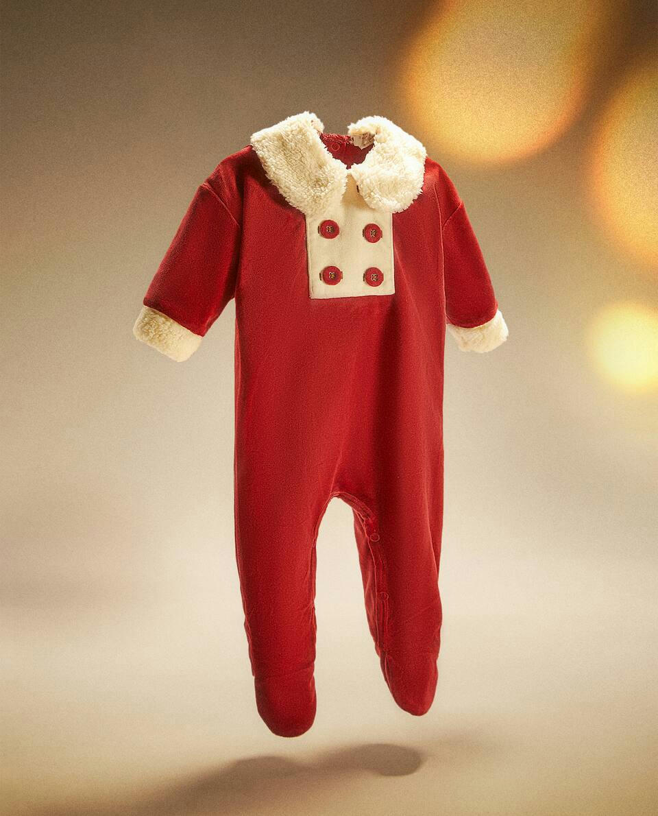 CHILDREN’S FATHER CHRISTMAS ROMPER
