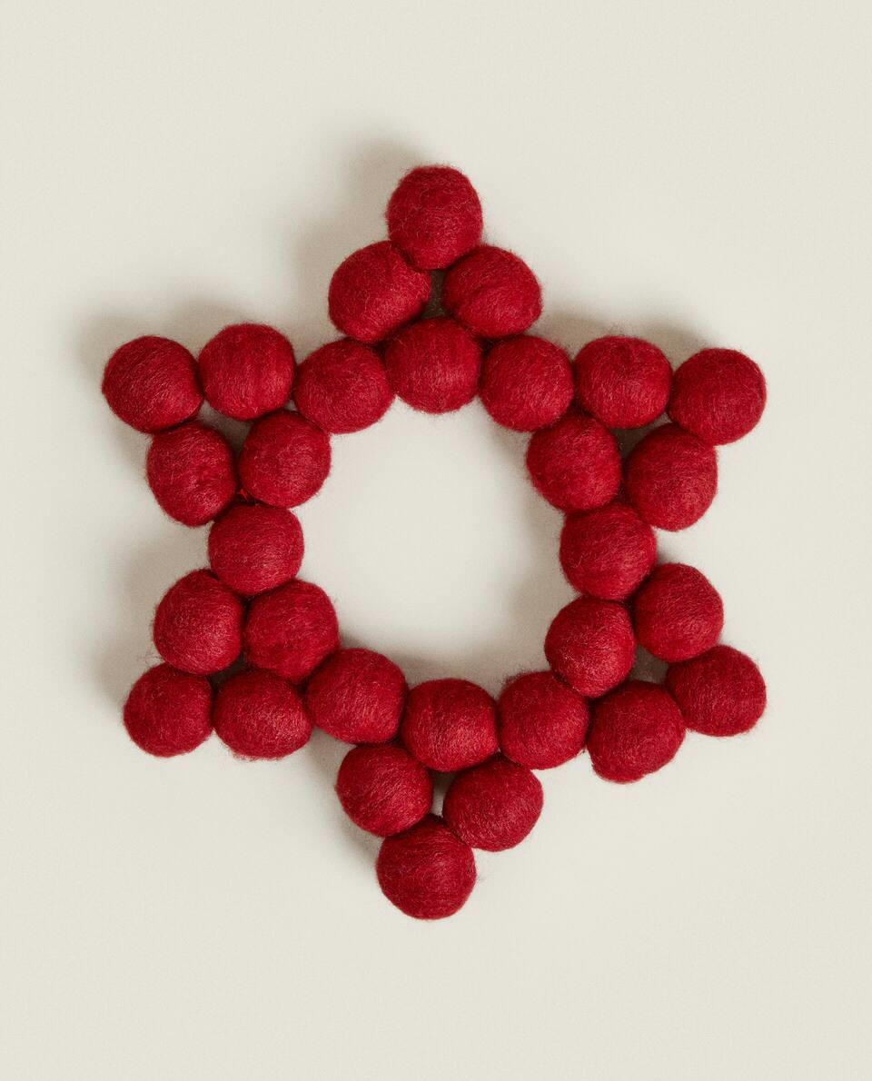 CHRISTMAS STAR-SHAPED  TRIVET
