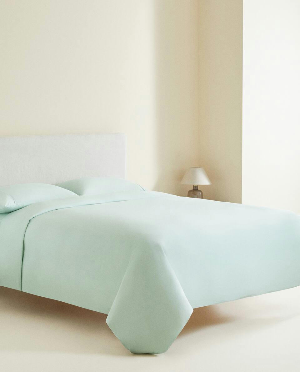 (300 THREAD COUNT) WASHED SATEEN DUVET COVER