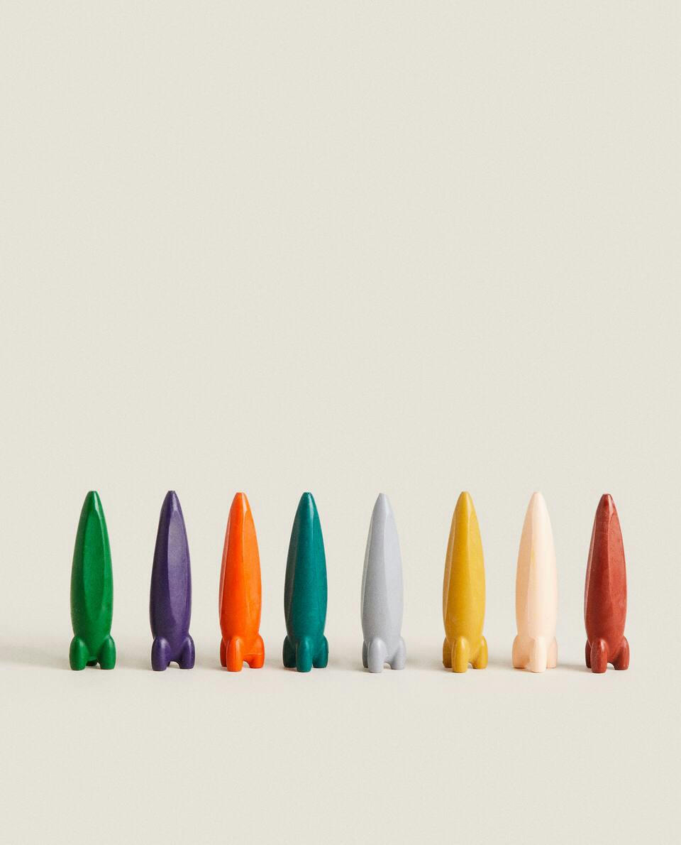 ROCKET CRAYONS (PACK OF 8)