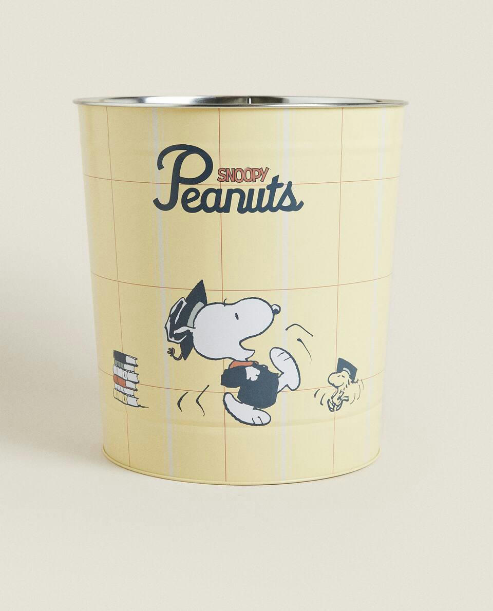 PEANUTS? WASTE BASKET