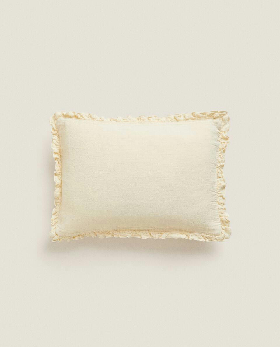 WASHED  CUSHION COVER