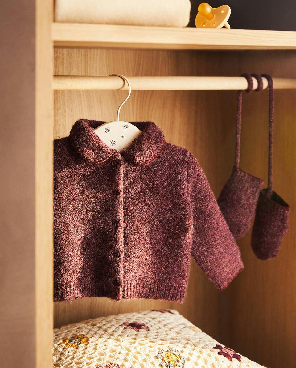 ALPACA BABY CARDIGAN