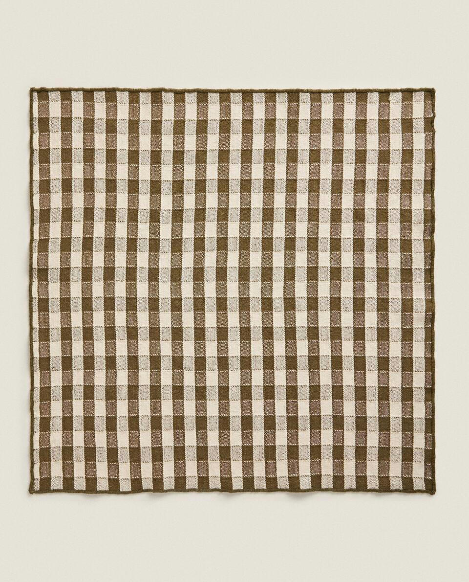 CHECK TEA TOWEL (PACK OF 2)