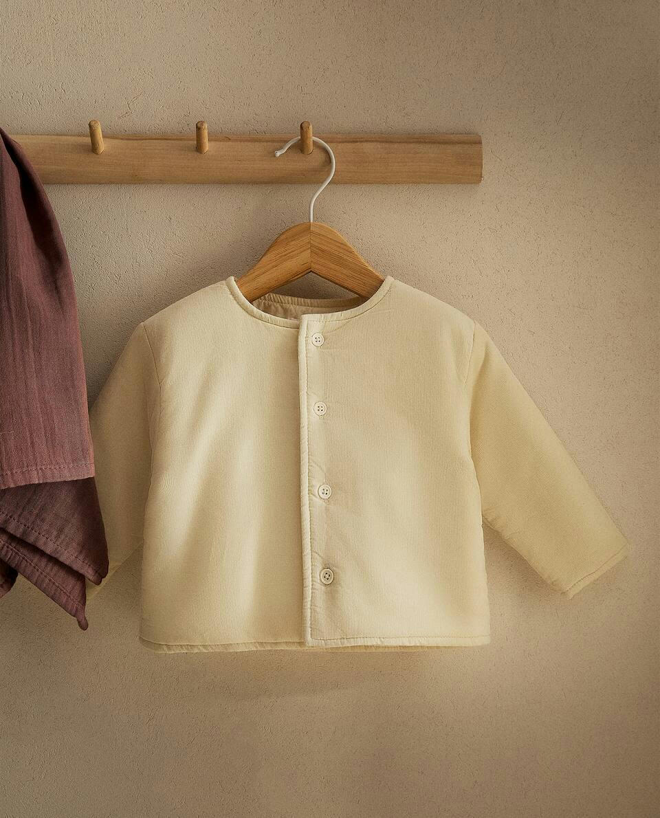 QUILTED CORDUROY JACKET