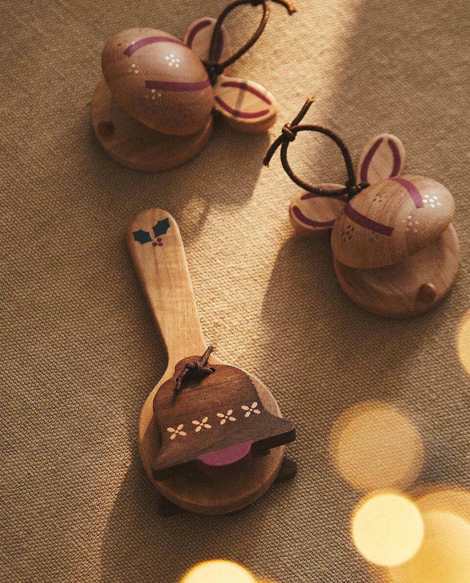 CHILDREN’S CHRISTMAS CASTANET TOY