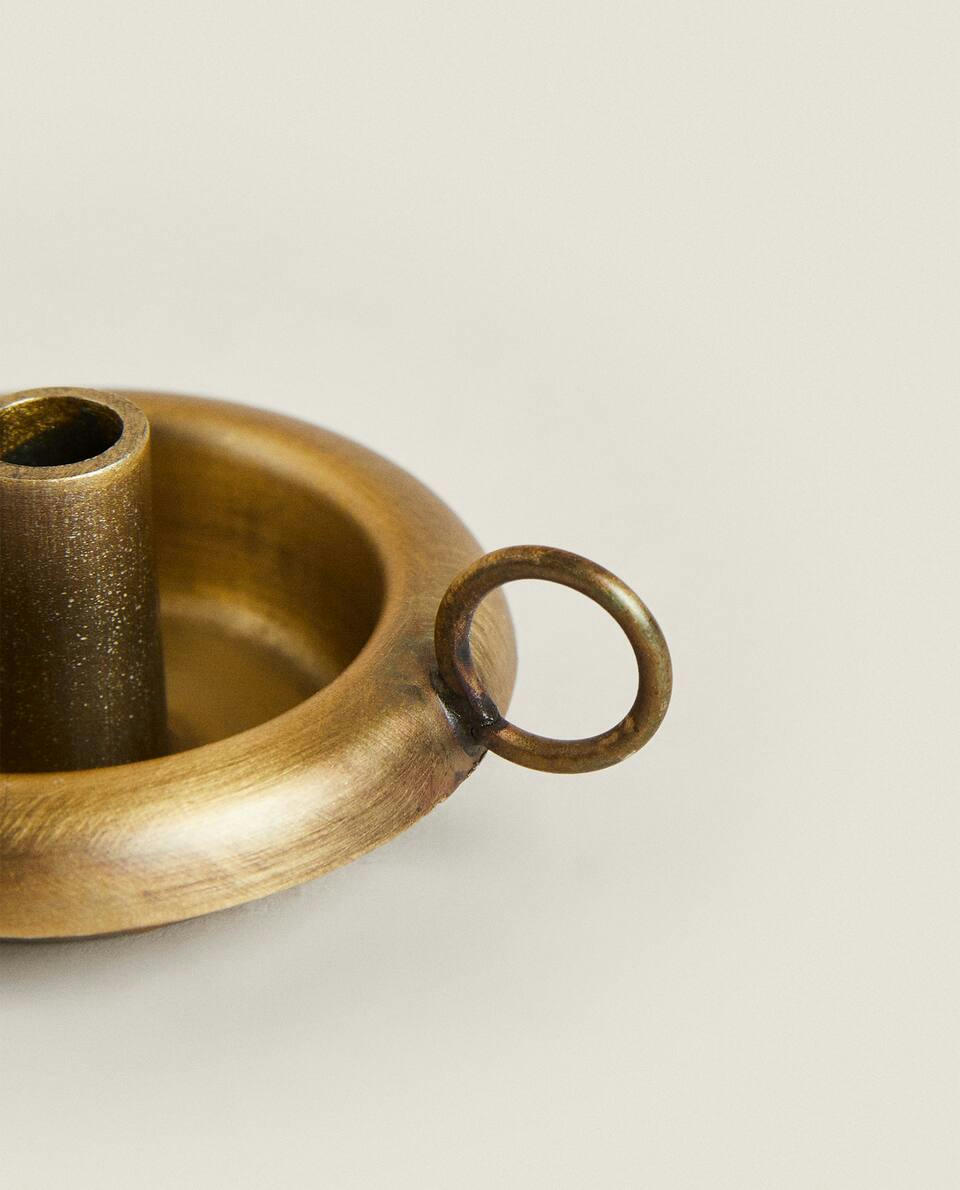 GOLD TEALIGHT HOLDER