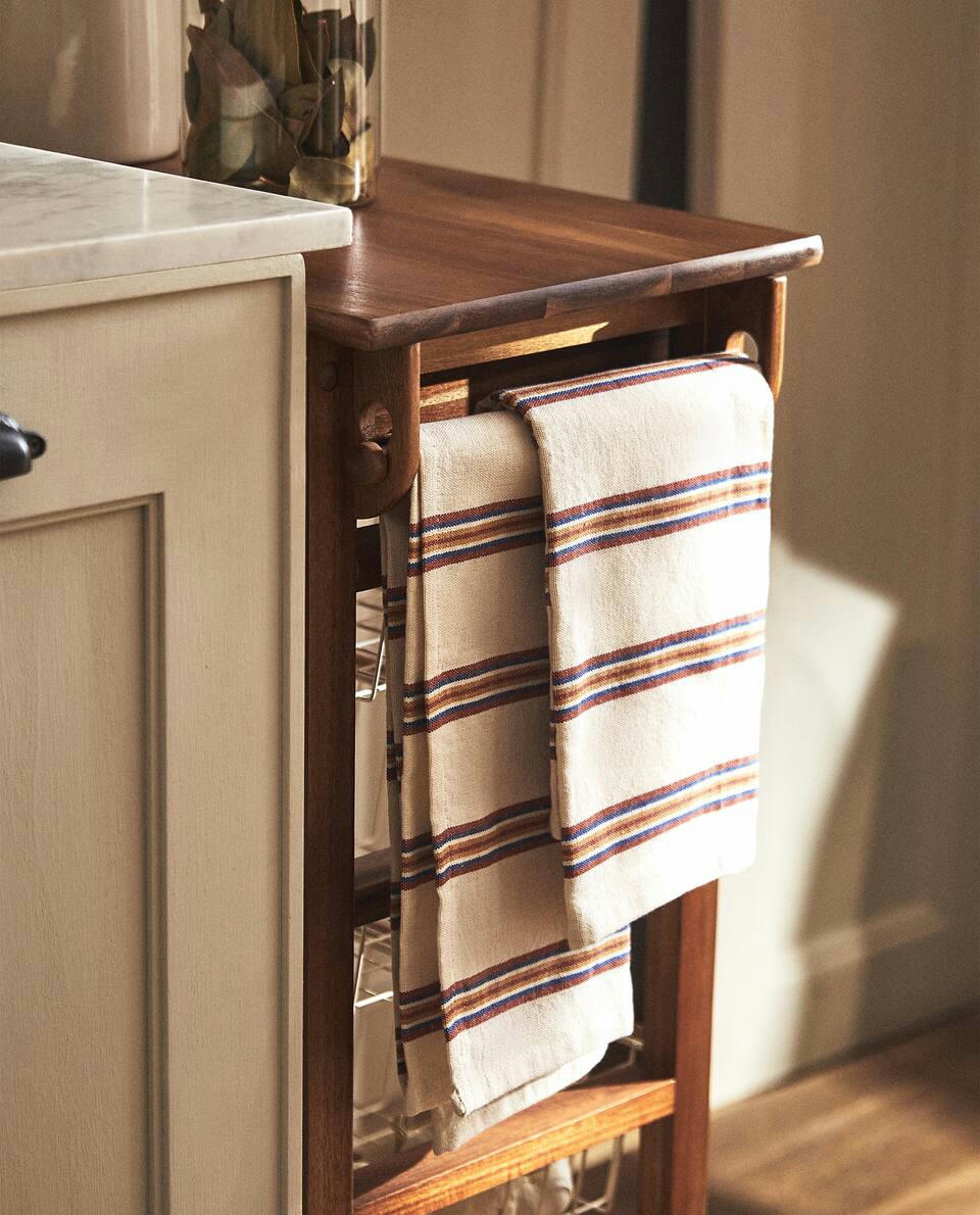 STRIPED TEA TOWELS (PACK OF 2)