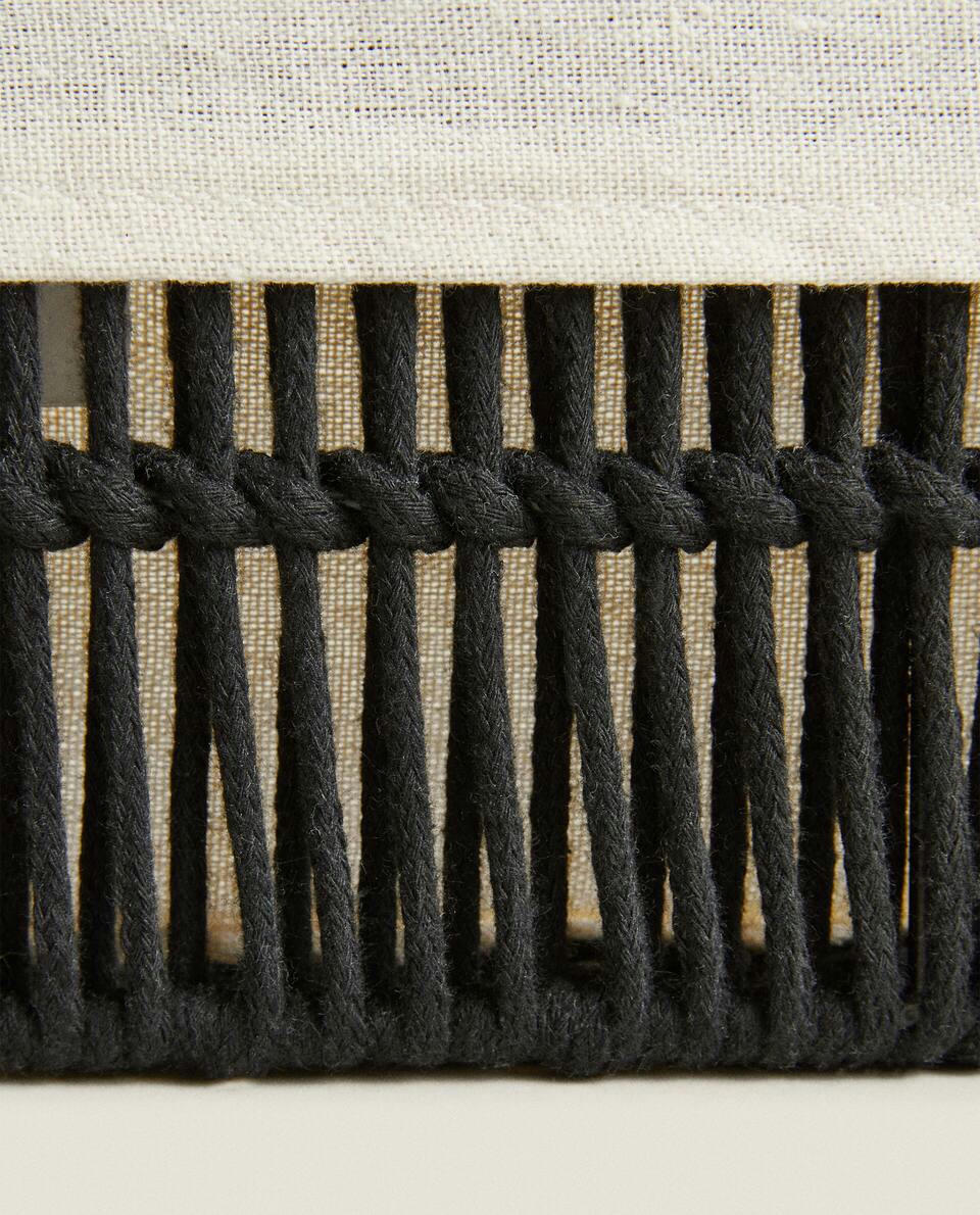 COTTON LINED BASKETS