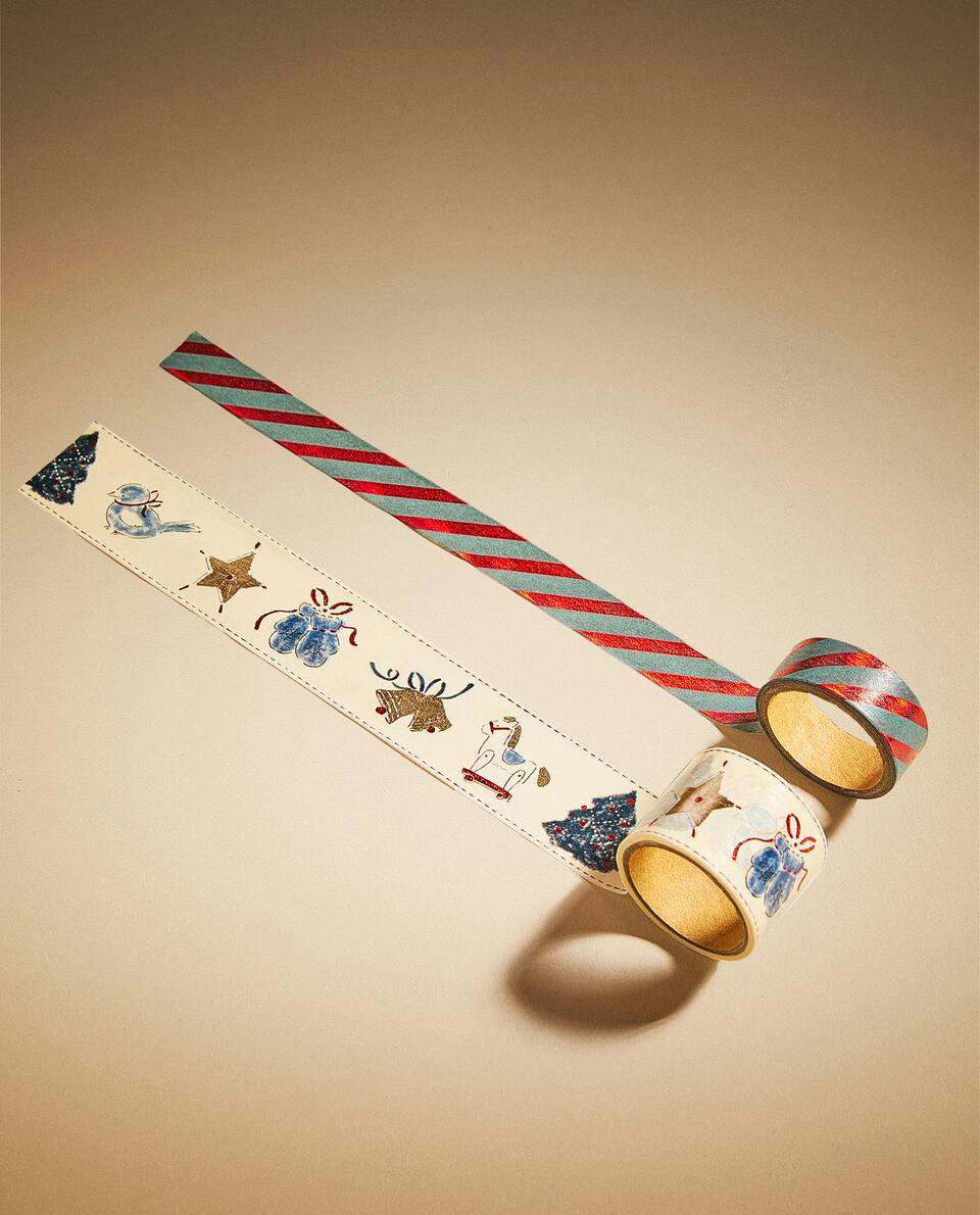 CHILDREN’S CHRISTMAS STICKY TAPE (PACK OF 2)