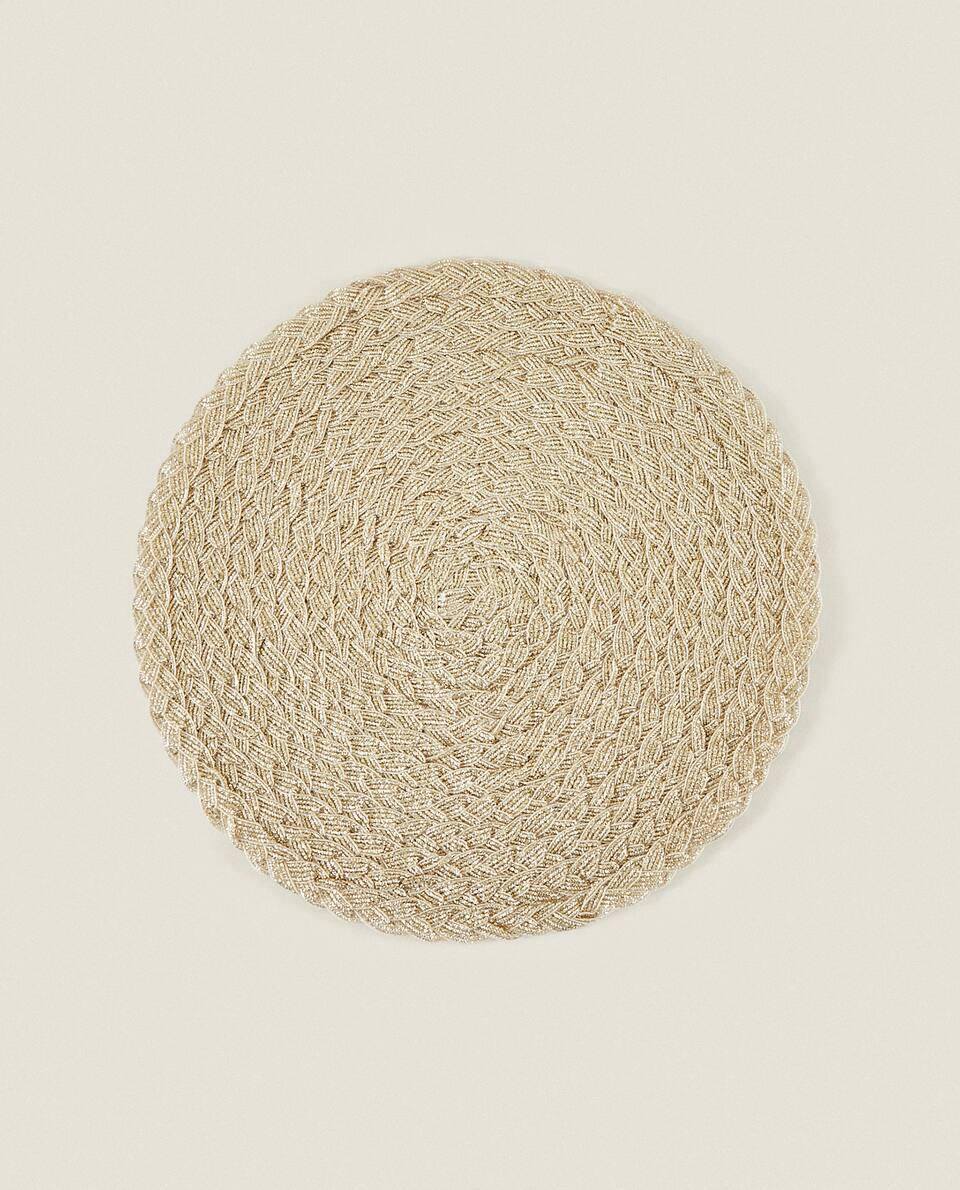 PACK OF BRAIDED CHRISTMAS PLACEMATS (PACK OF 2)