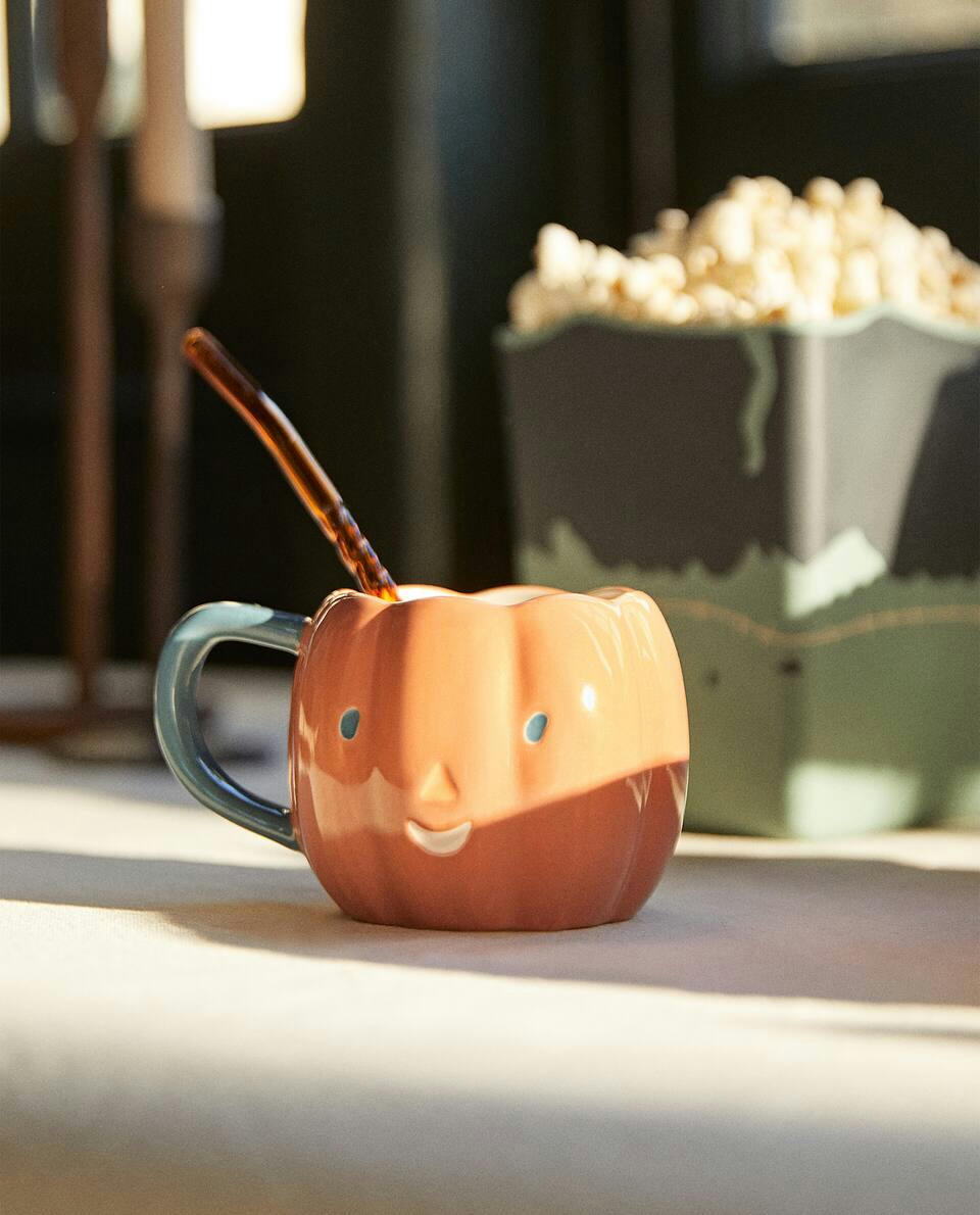 KIDS’ HALLOWEEN PUMPKIN MUG