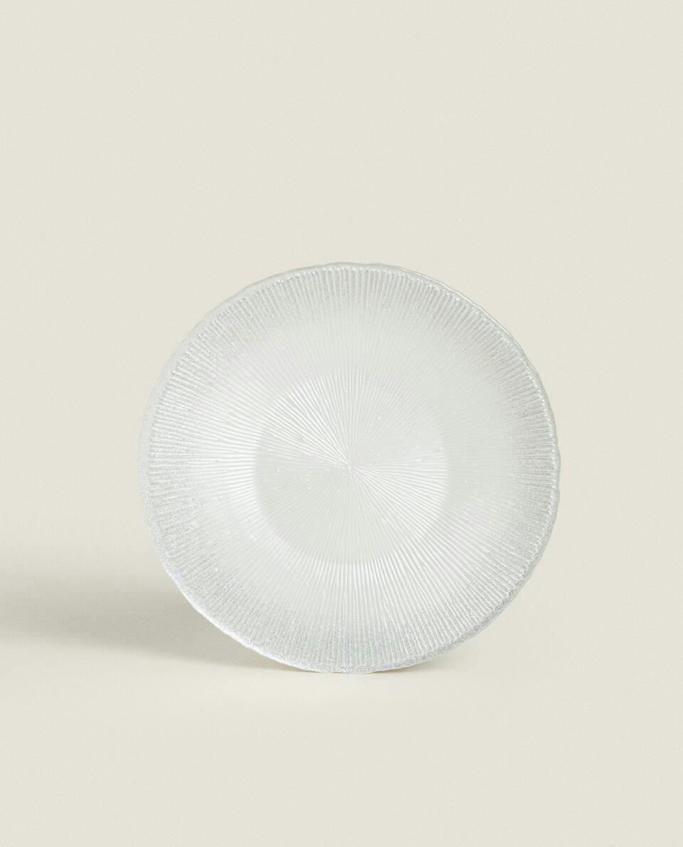 CHRISTMAS GLITTER GLASS SET