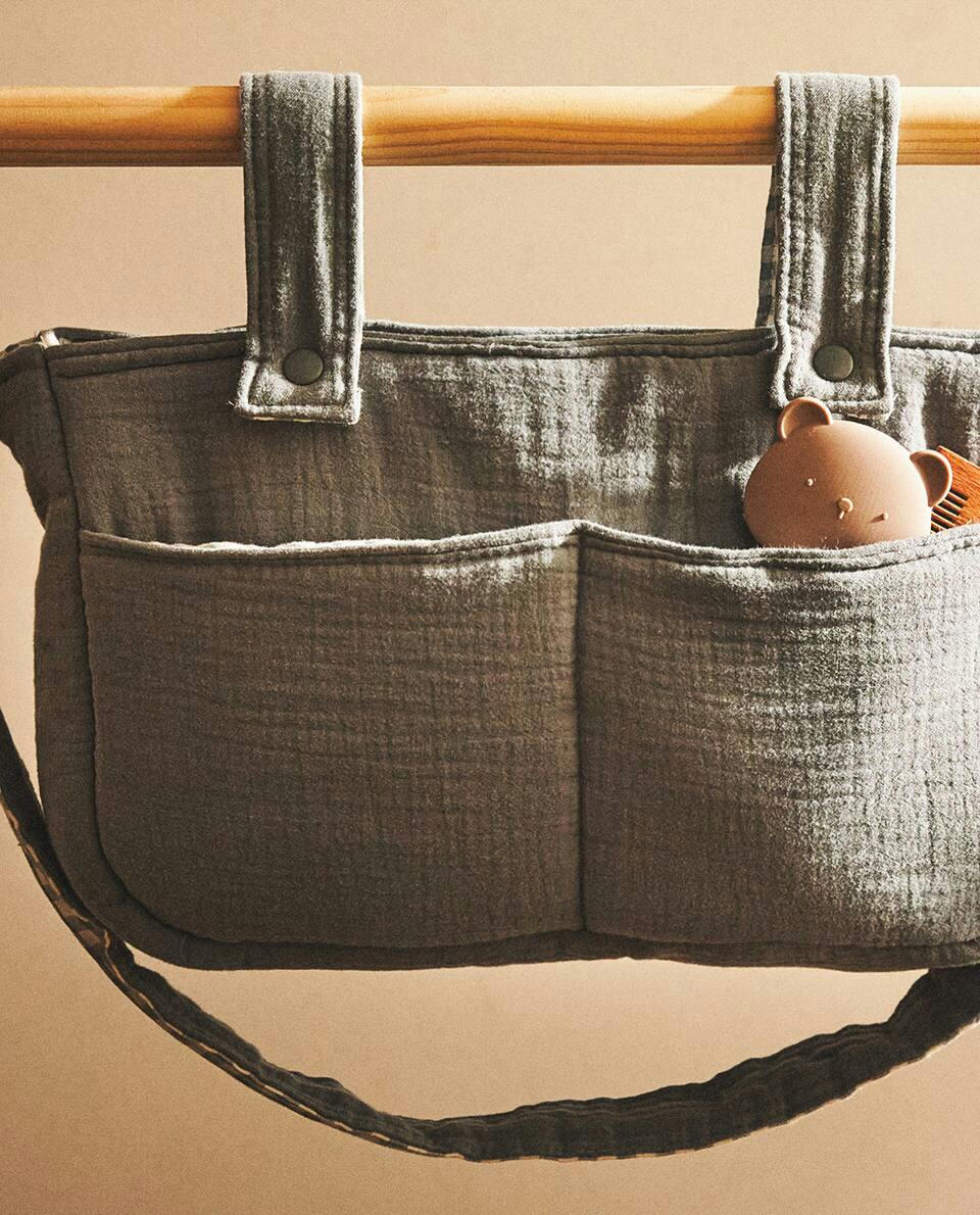 CHILDREN’S GINGHAM MATERNITY BAG