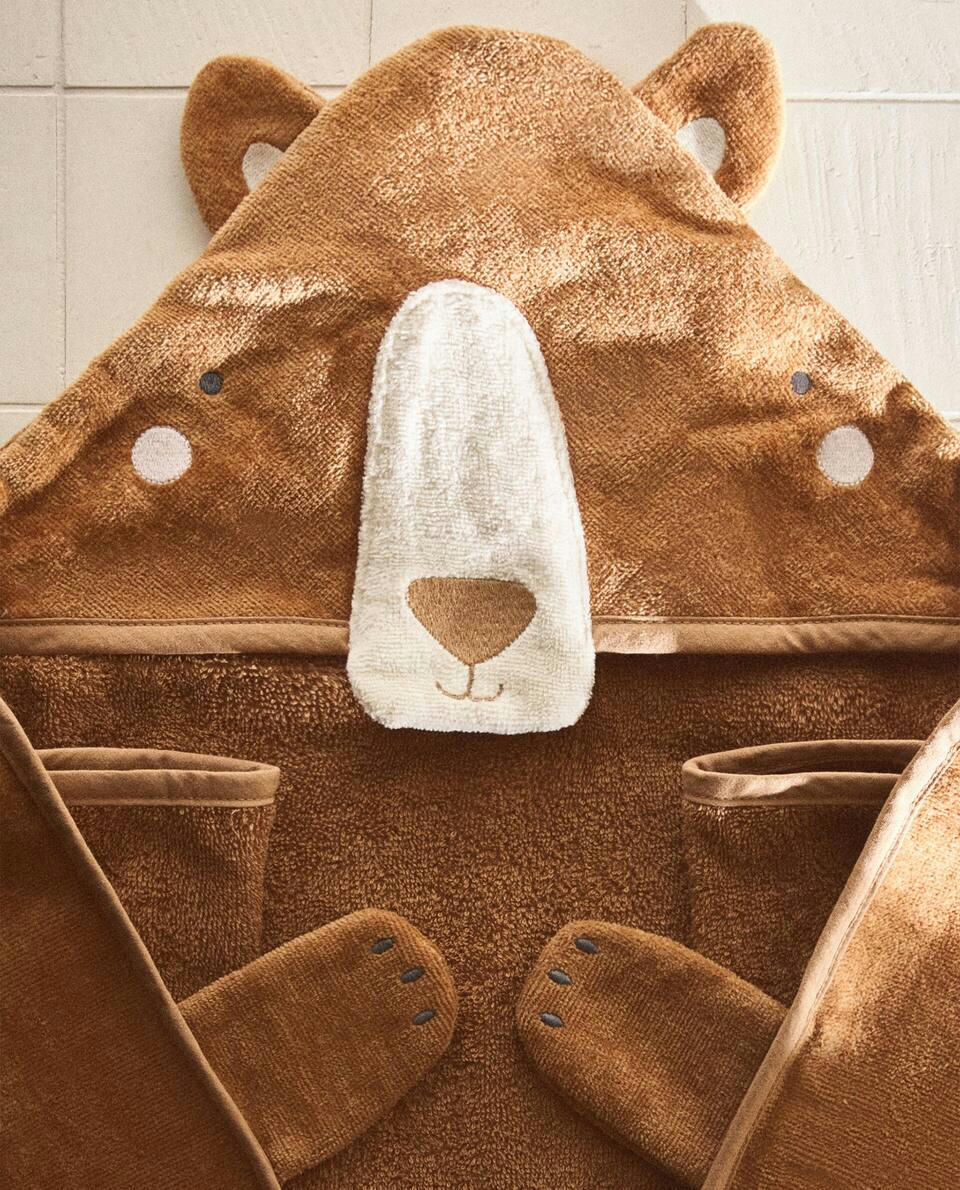 BEAR VELOUR CAPE
