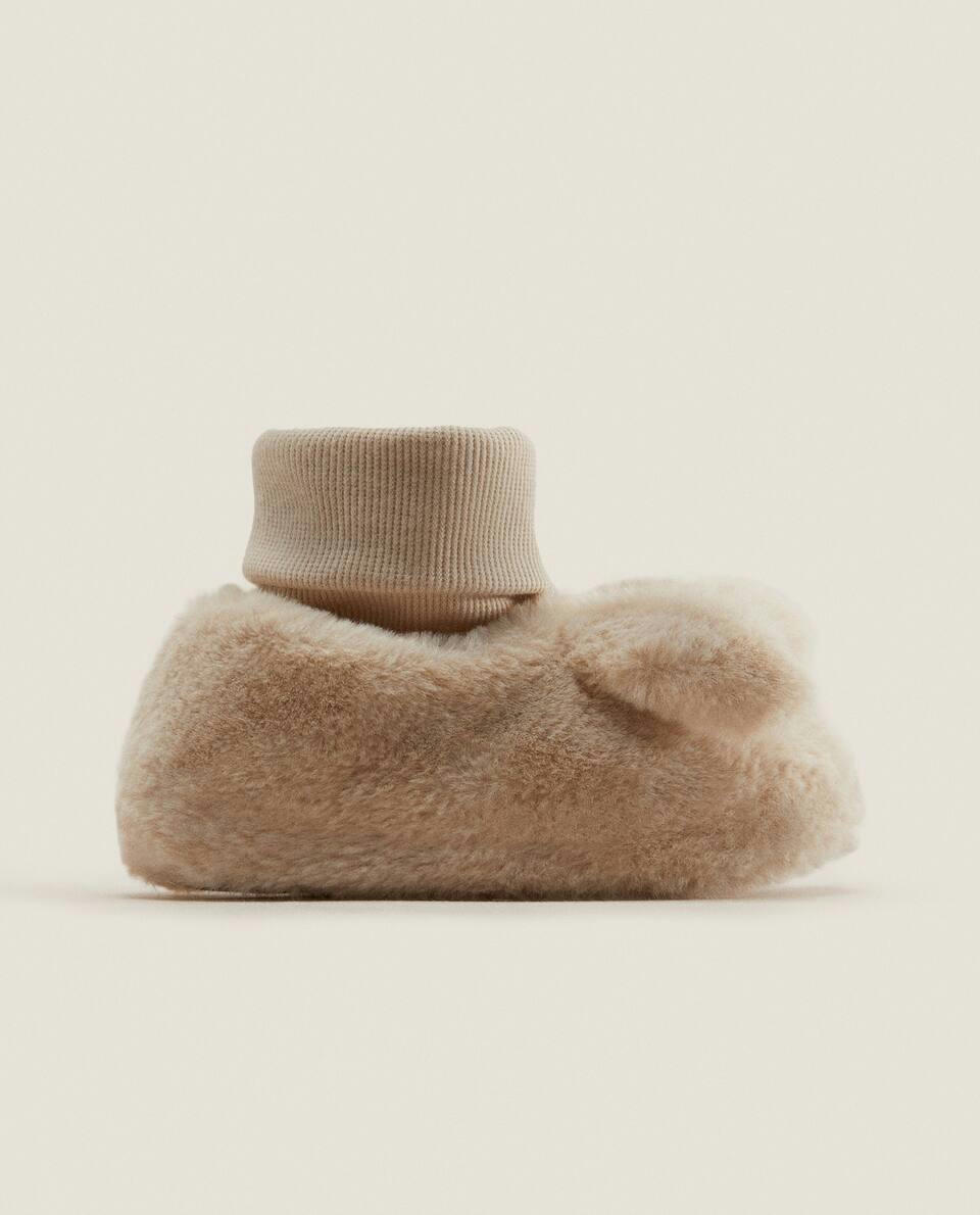 FUZZY BUNNY SLIPPERS