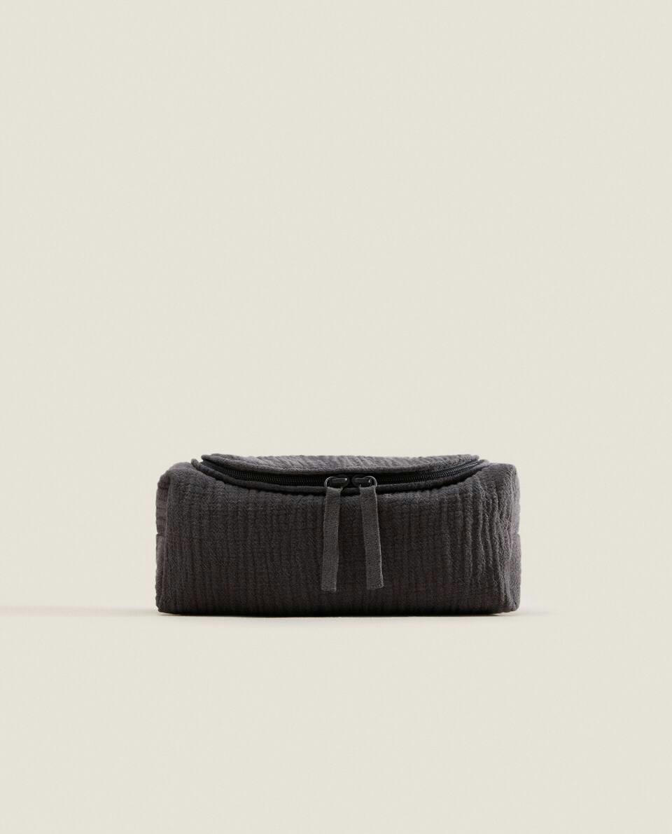 LINEN TOILETRY BAG