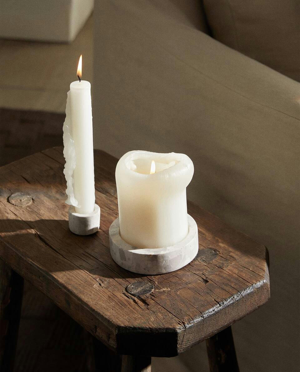 STONE TEALIGHT HOLDERS