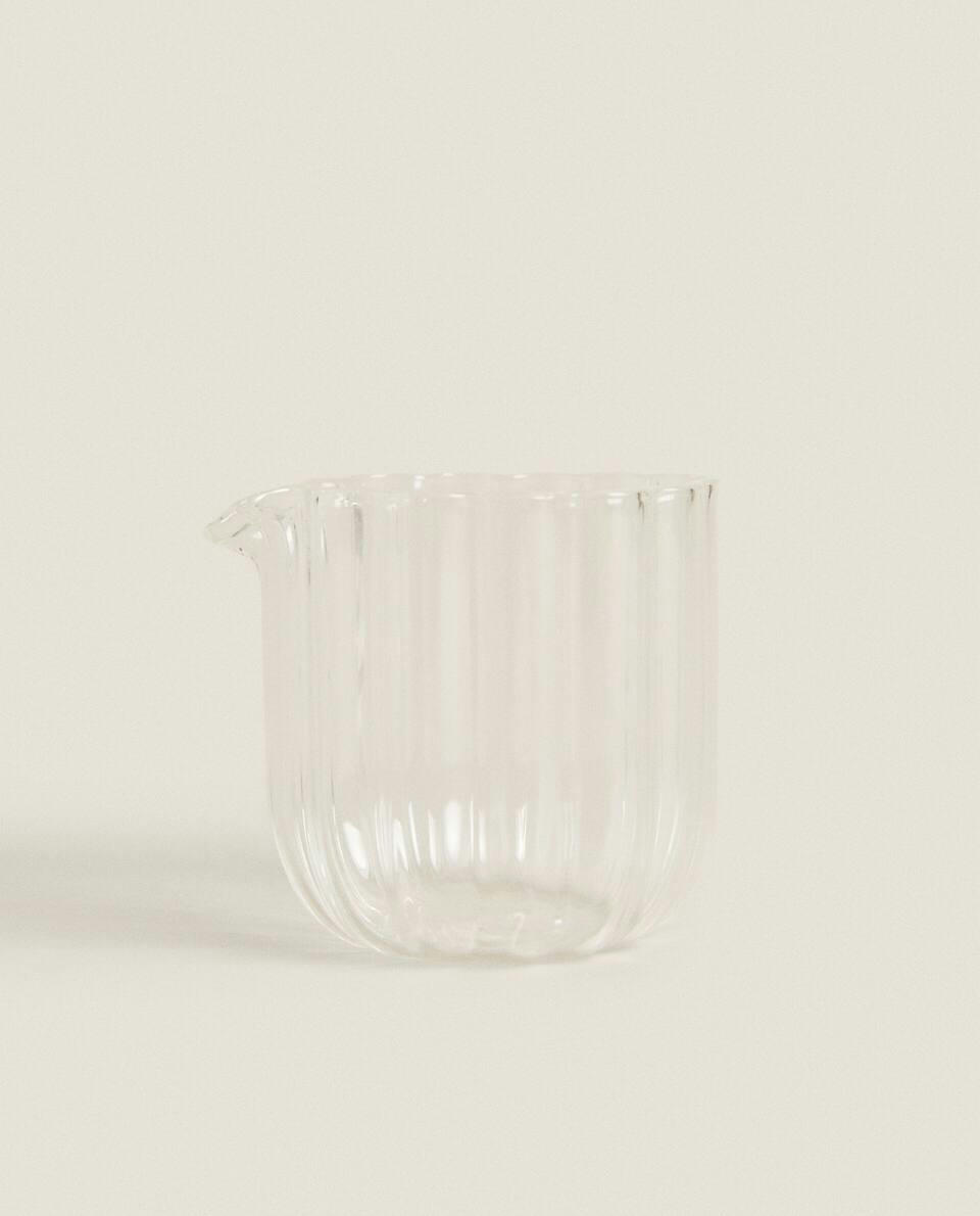 BOROSILICATE GLASS MILK JUG