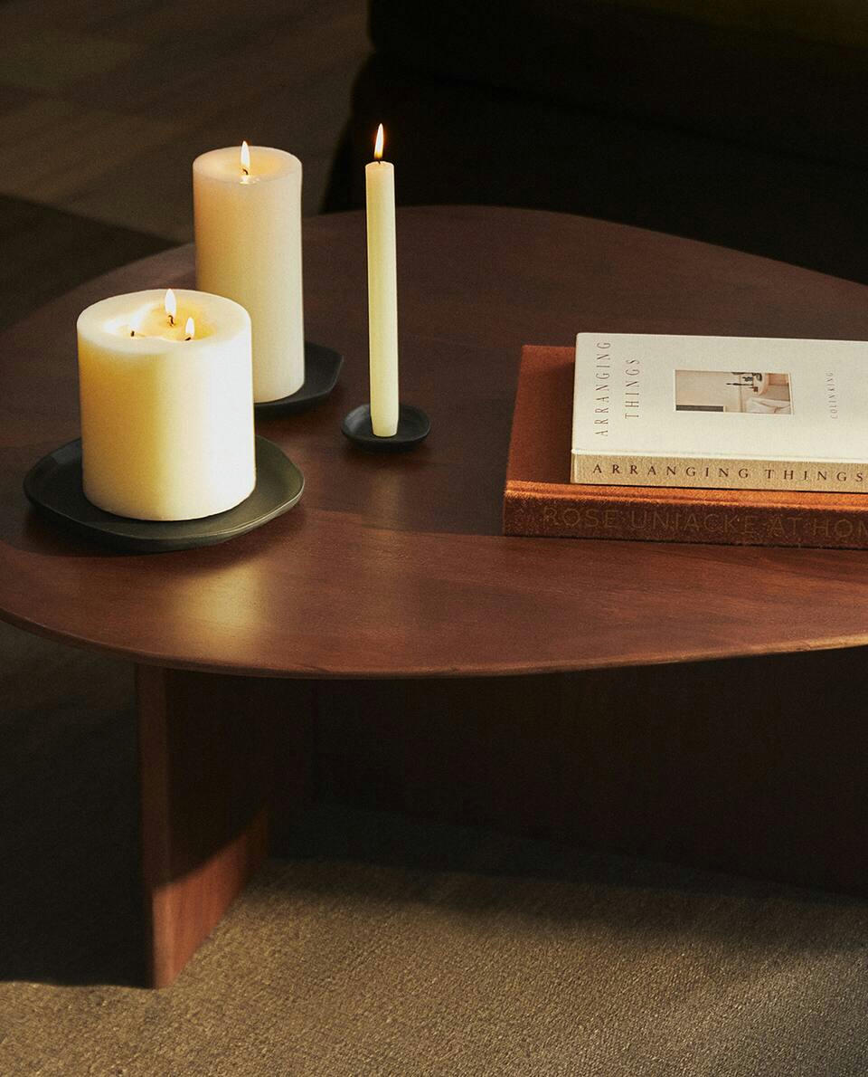 IRREGULAR ACACIA CENTRE COFFEE TABLE