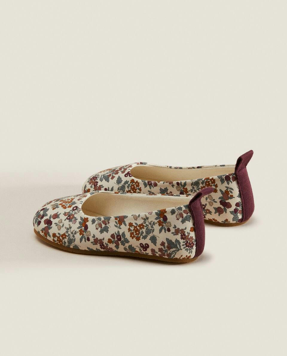 MADE IN LIBERTY FABRIC CHILDREN'S BALLET FLATS