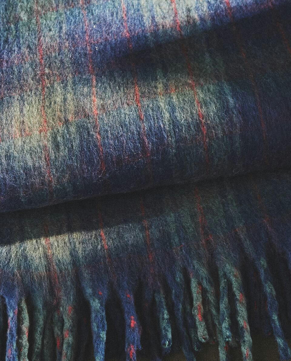 TARTAN CHECK BLANKET
