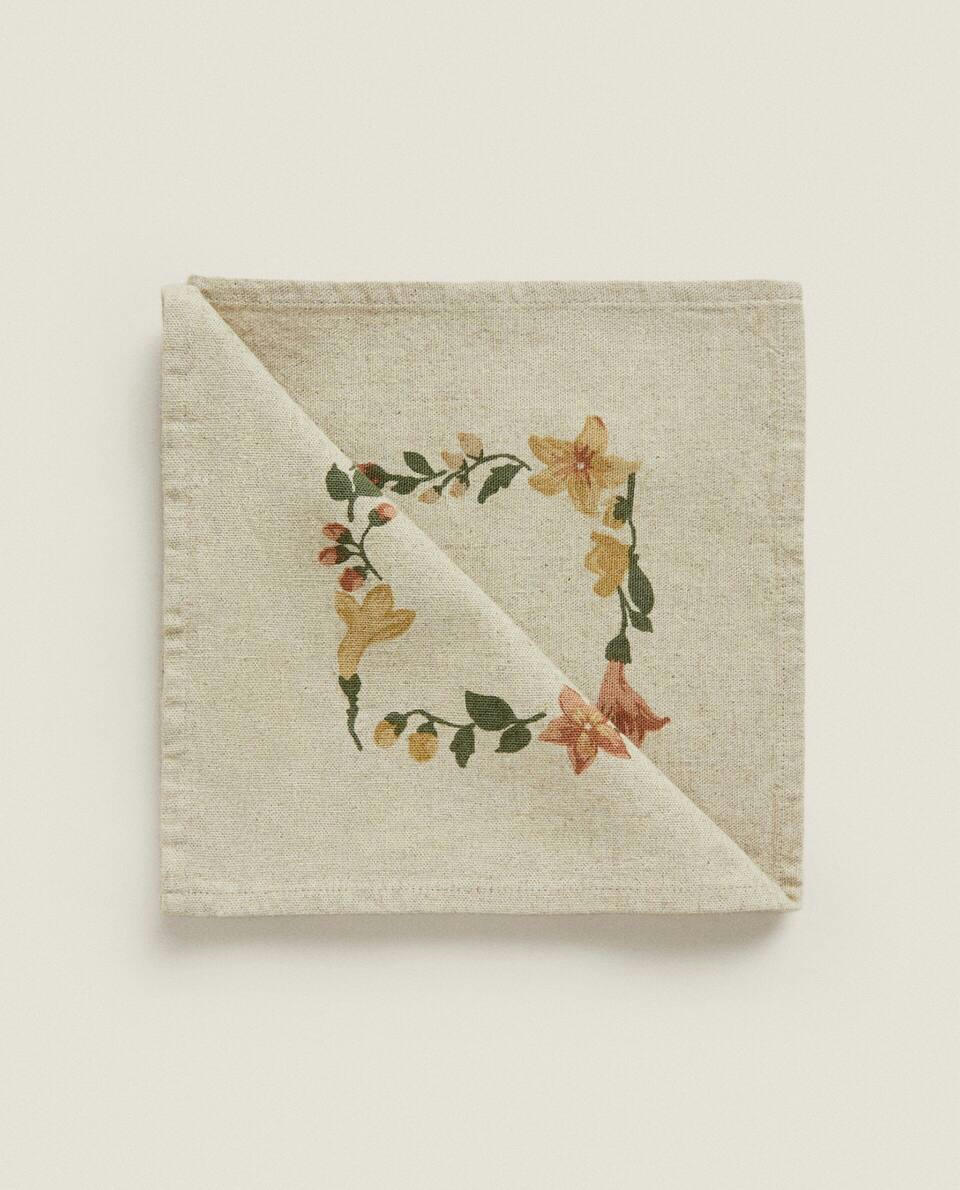 FLORAL PRINT NAPKIN PACK