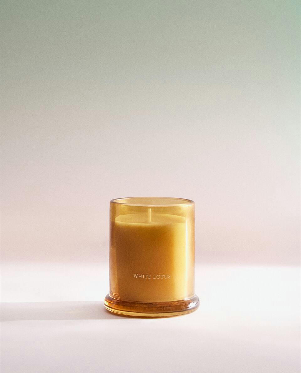 WHITE LOTUS SCENTED CANDLES