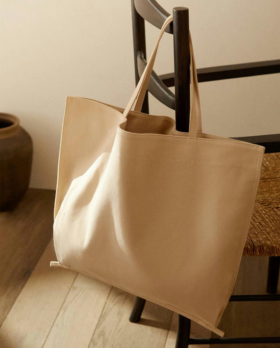 MEDIUM FABRIC TOTE BAG