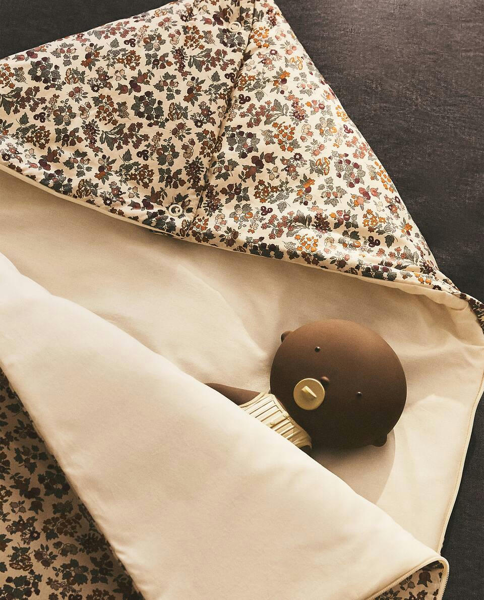 FLORAL PRINT CHILDREN’S SLEEPING BAG