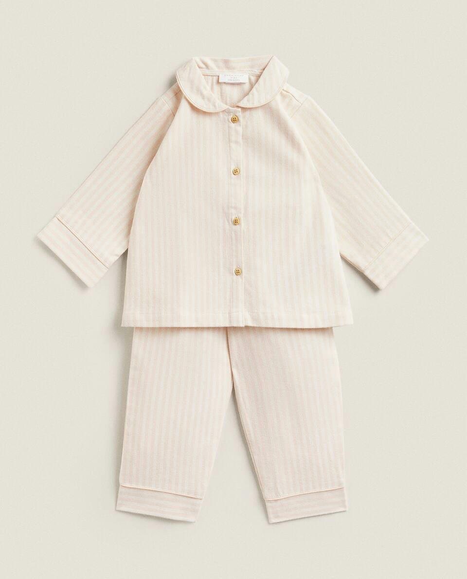 KID’S STRIPED FLANNEL SET OF PYJAMAS