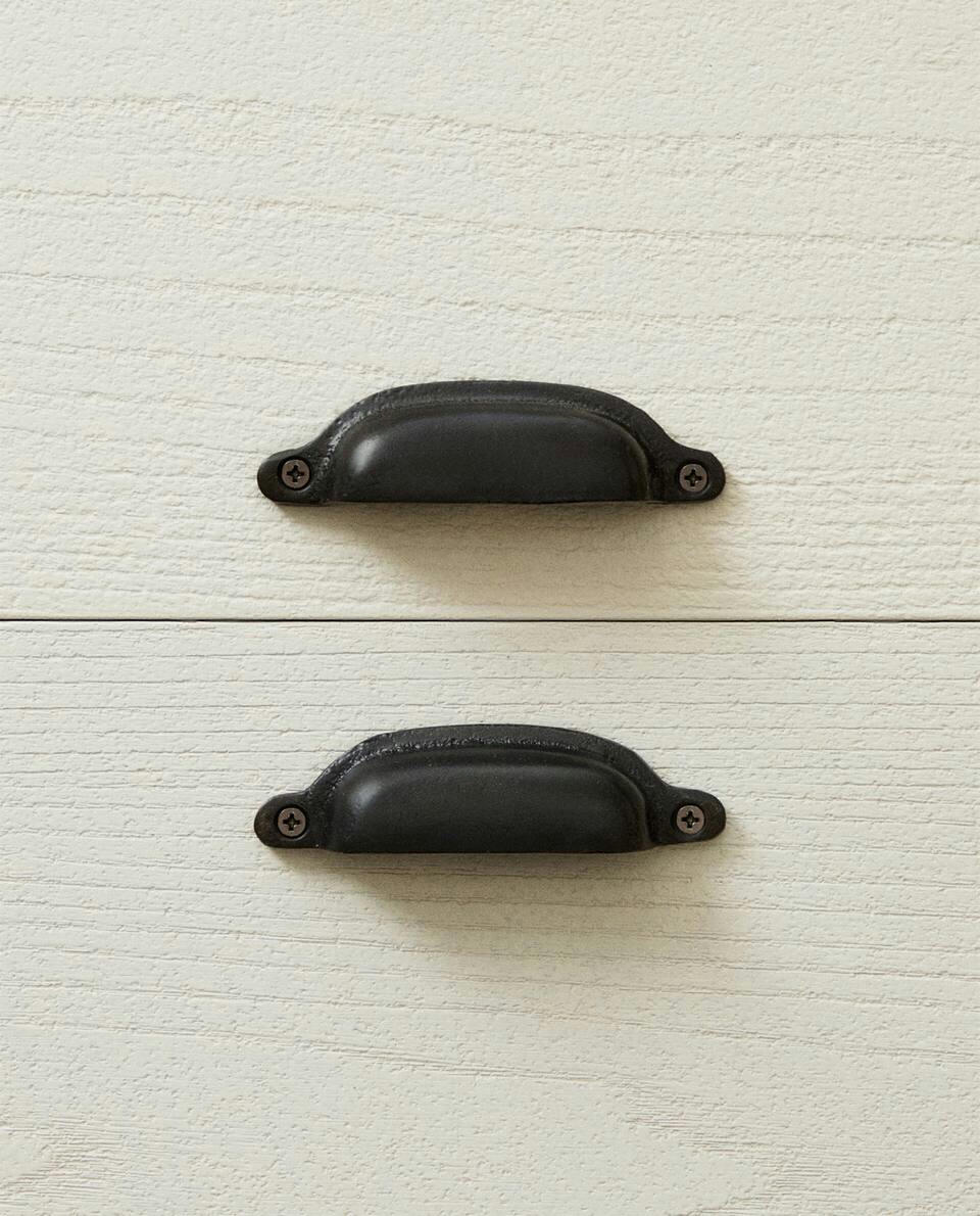 ELONGATED METAL DOOR KNOB