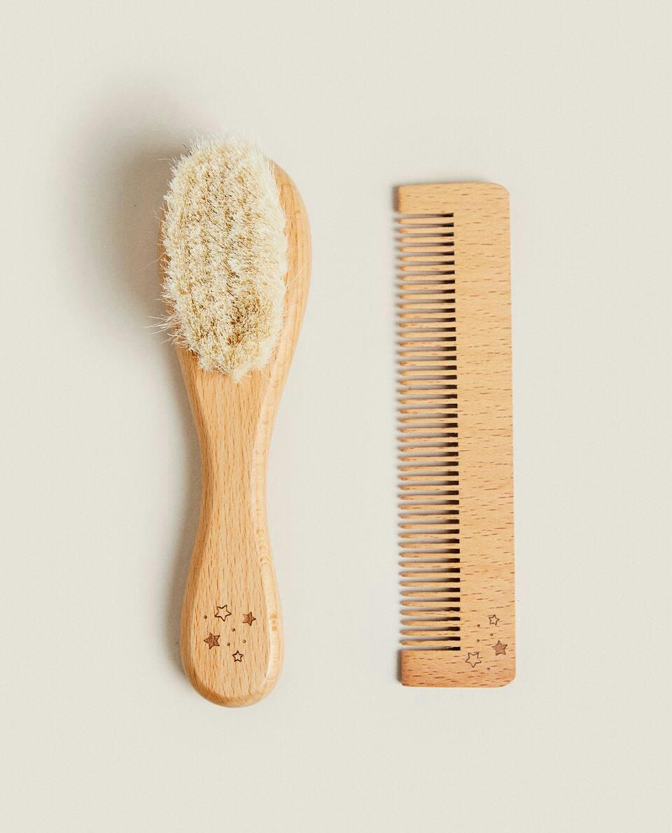 BABY BRUSH AND COMB SET