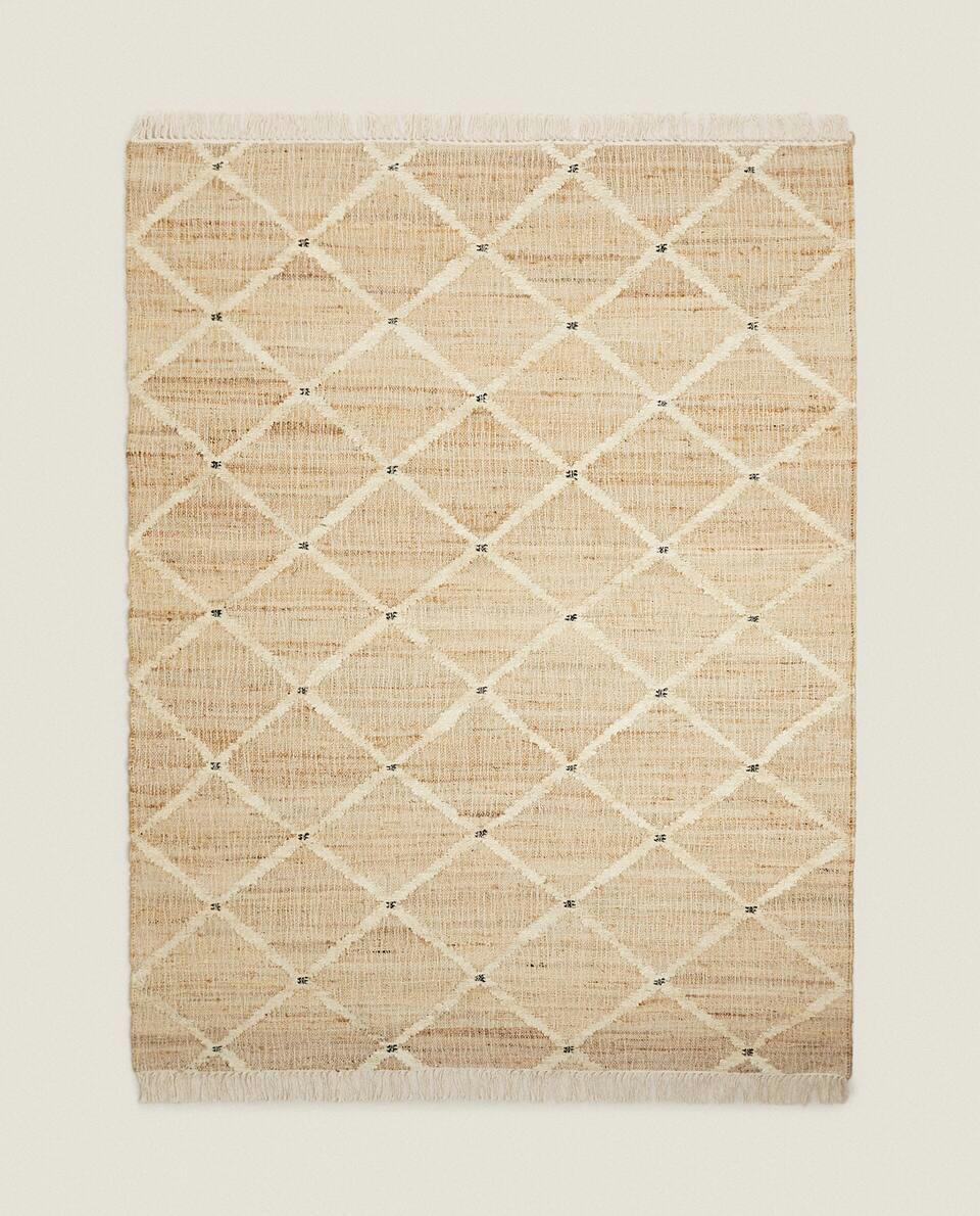 DIAMONDS JUTE RUG
