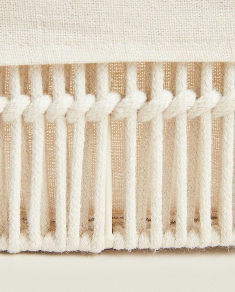 COTTON LINED BASKETS