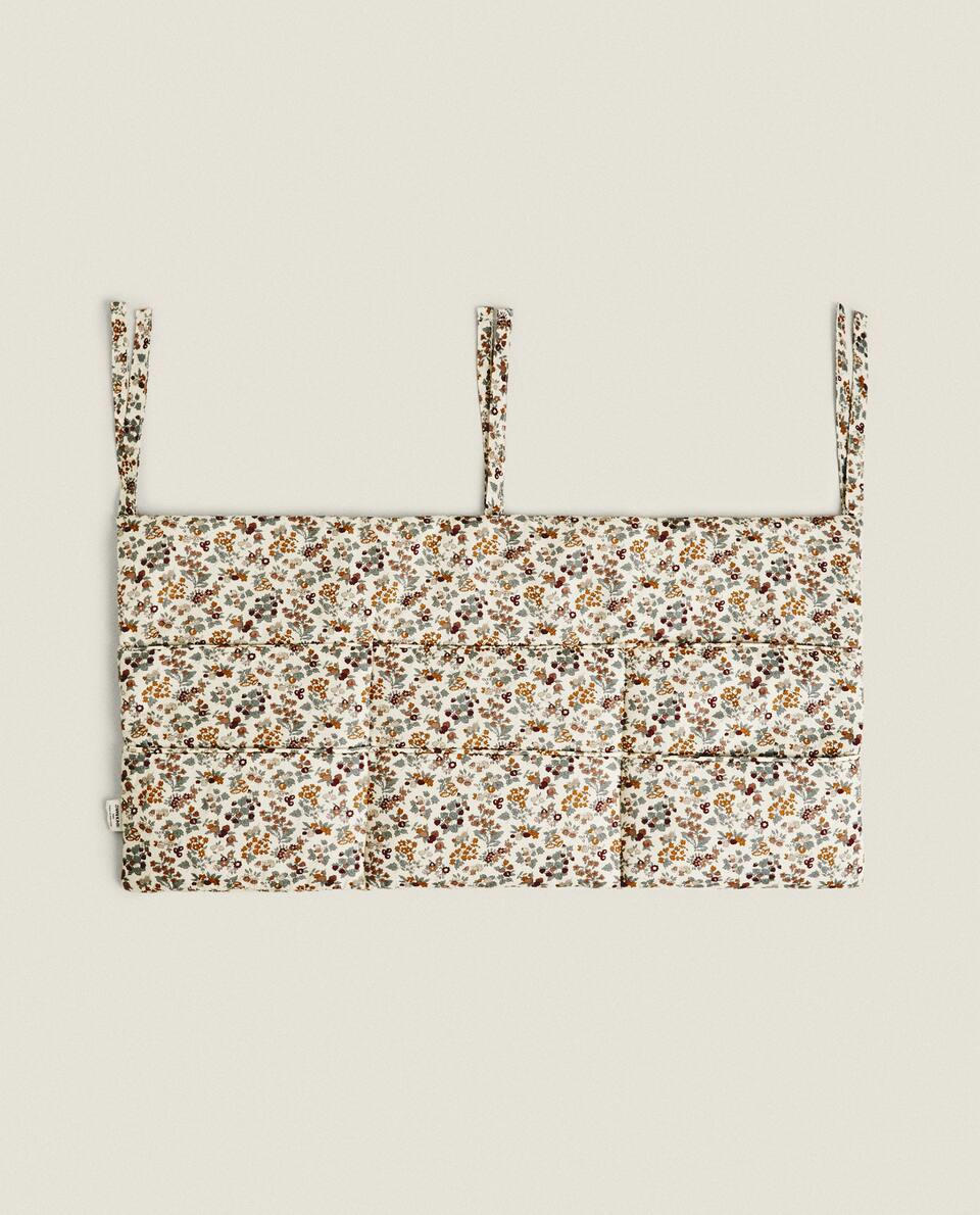 FLORAL PRINT FABRIC CHILDREN’S ORGANISER