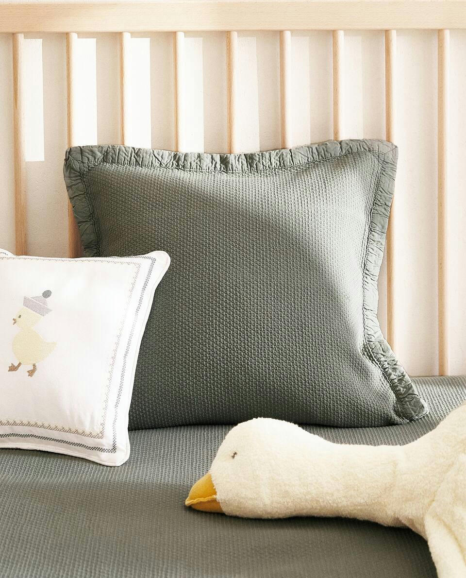 COTTON CUSHION COVER