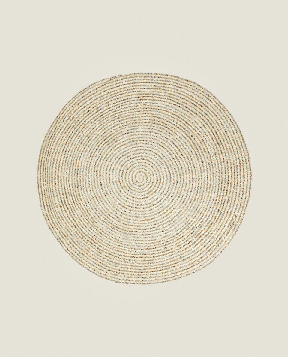 CHILREN’S ROUND WOVEN RUG