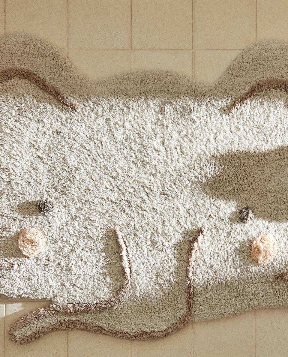 CHILDREN'S ELEPHANT BATH MAT
