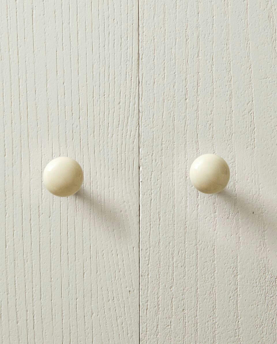 ROUND DOOR KNOB (PACK OF 2)