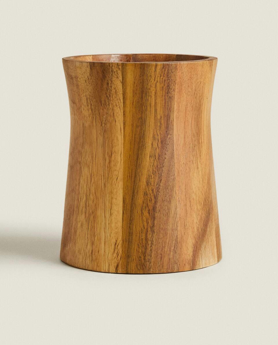 ACACIA UTENSIL HOLDER