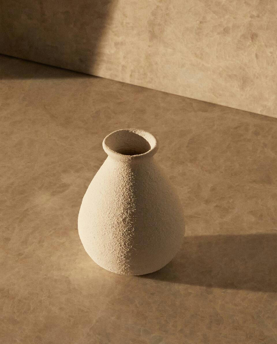 ROUGH EARTHENWARE VASE