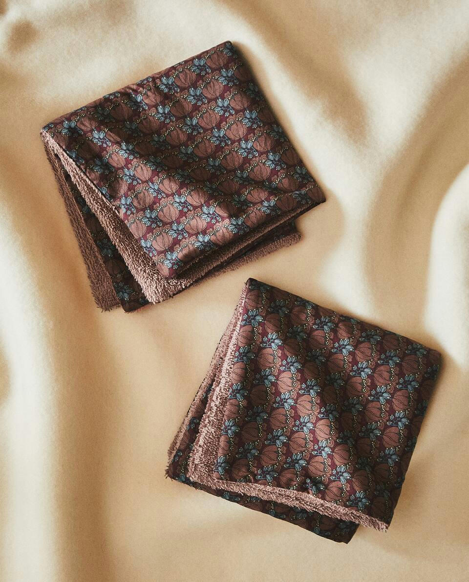 PACK OF CHILDREN’S MADE WITH LIBERTY FABRIC MUSLIN CLOTHS (PACK OF 2)