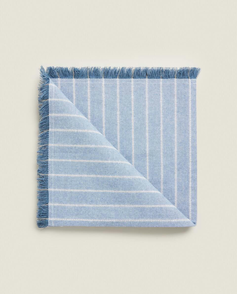 STRIPED COTTON NAPKIN