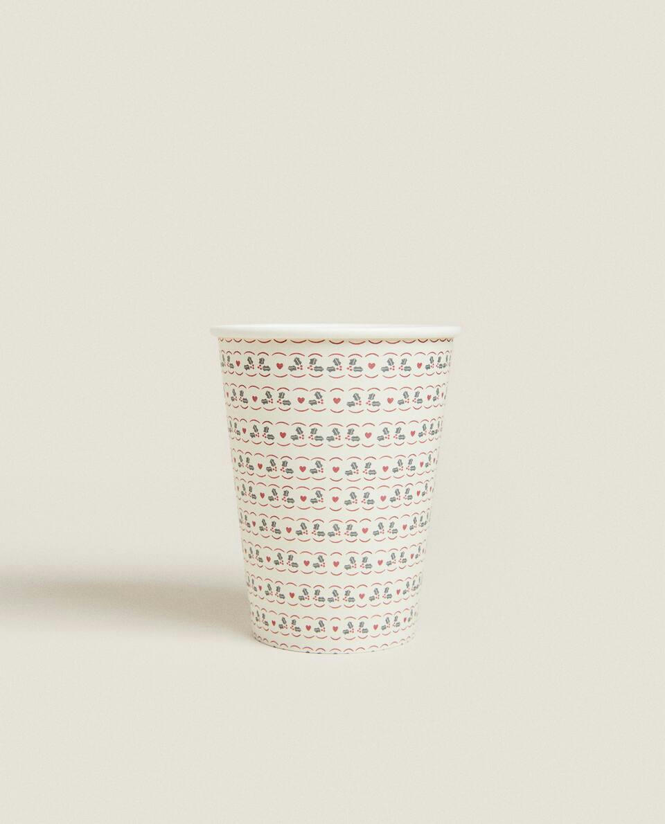 PACK OF CHILDREN’S CHRISTMAS PAPER CUPS (PACK OF 12)