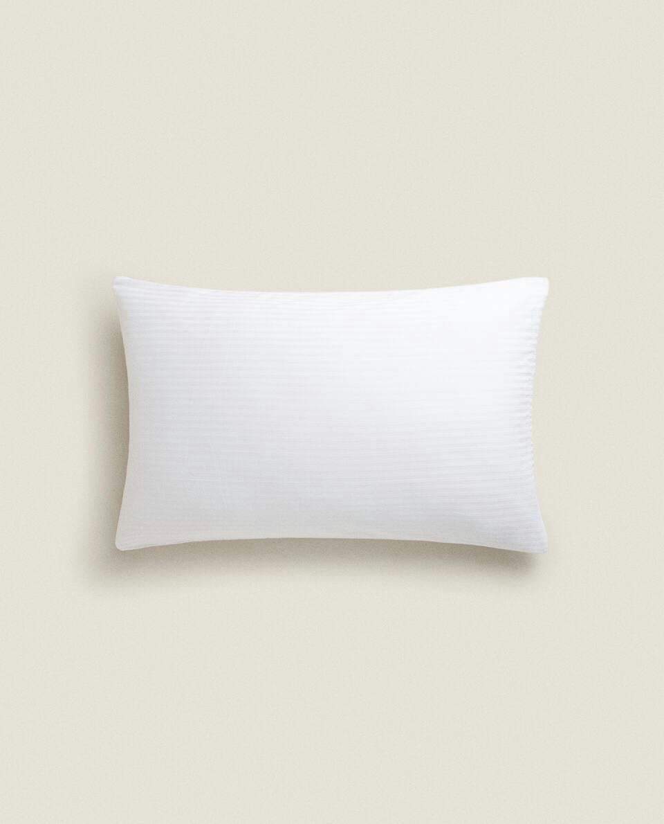 STRIPED COTTON MATTRESS PILLOW PROTECTOR