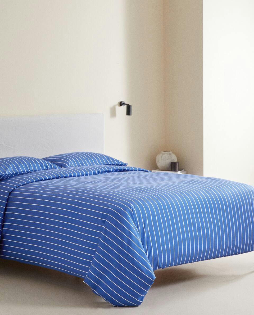 STRIPED DUVET COVER